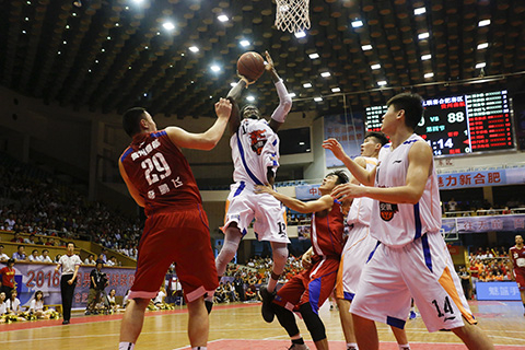 的上海男篮 的上海男篮